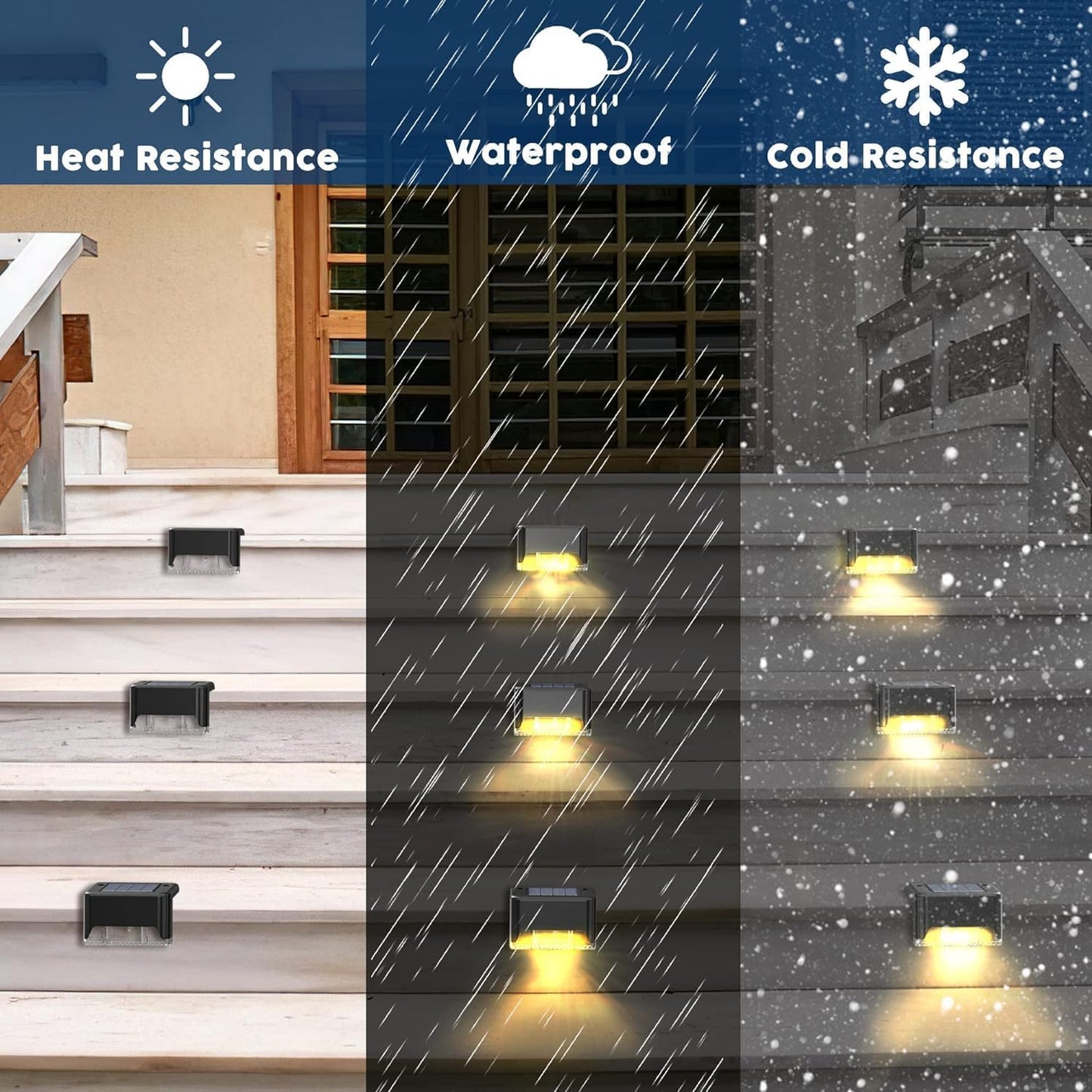 Solar Powered LED Deck Light | 🔥 Flat 35% OFF