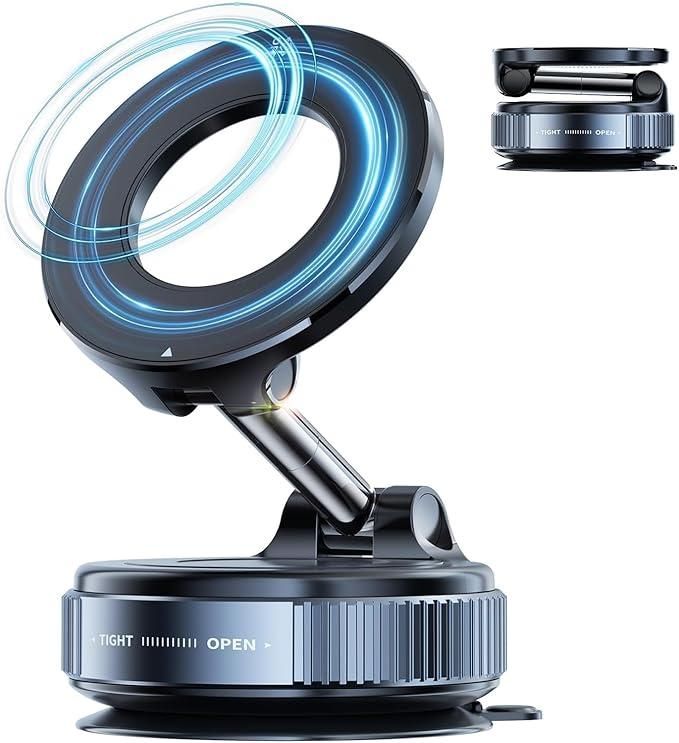 Premium Magnetic Suction Phone Mount- Powerful, Elegant & Versatile