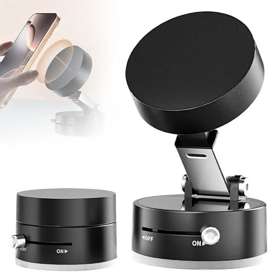 Magnetic Suction Phone Holder – Compact, Powerful, and Versatile